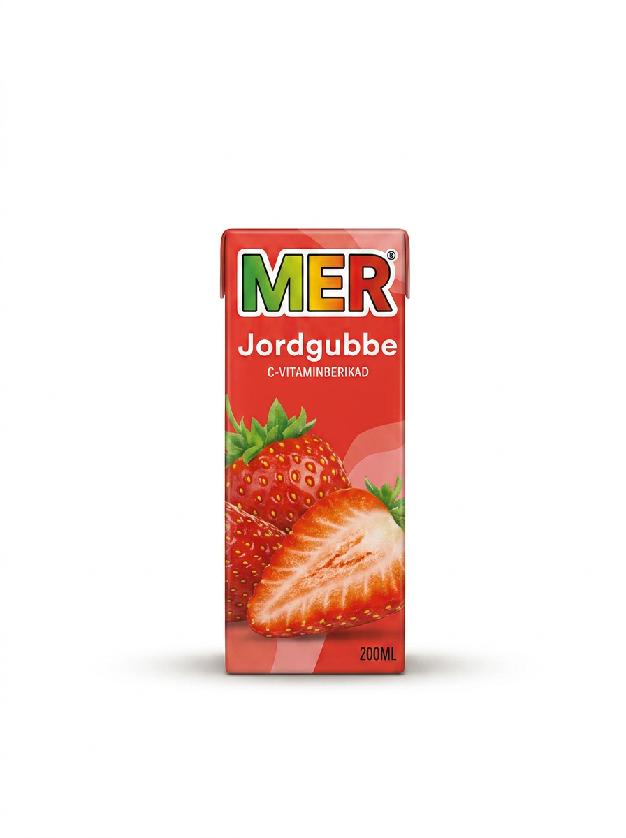 MER Jordgubbe 200ml
