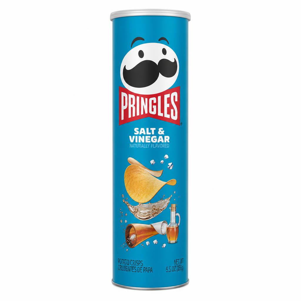 Pringles Salt & Vinegar 165g
